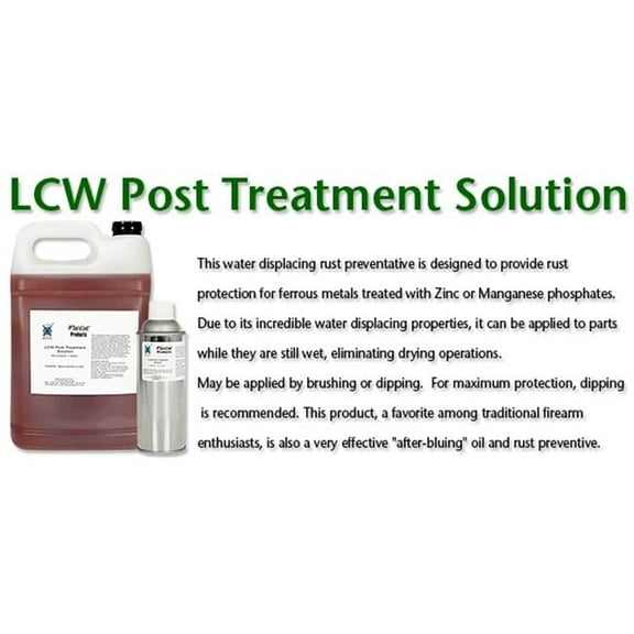 Lauer Custom Weaponry PTS16 LCW Post Treatment Solution- 1 pint