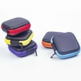 thumbnail image 6 of Besufy Square Pocket Hard Case Storage Bag for Headphone Earphone Earbuds TF SD Card, 6 of 7