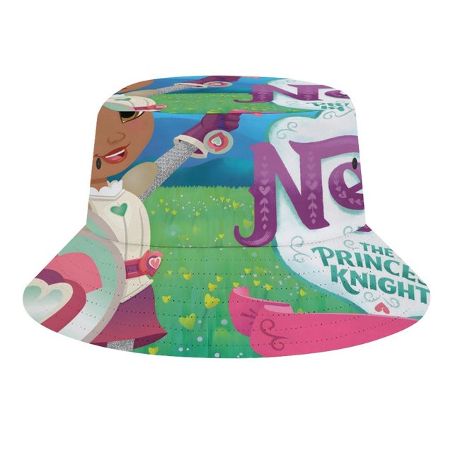 Nella la Princesa Caballero Sombrero bucket para adultos, gorra de protección solar, sombrero de pescador plegable para viajes al aire libre, pesca y actividades de verano