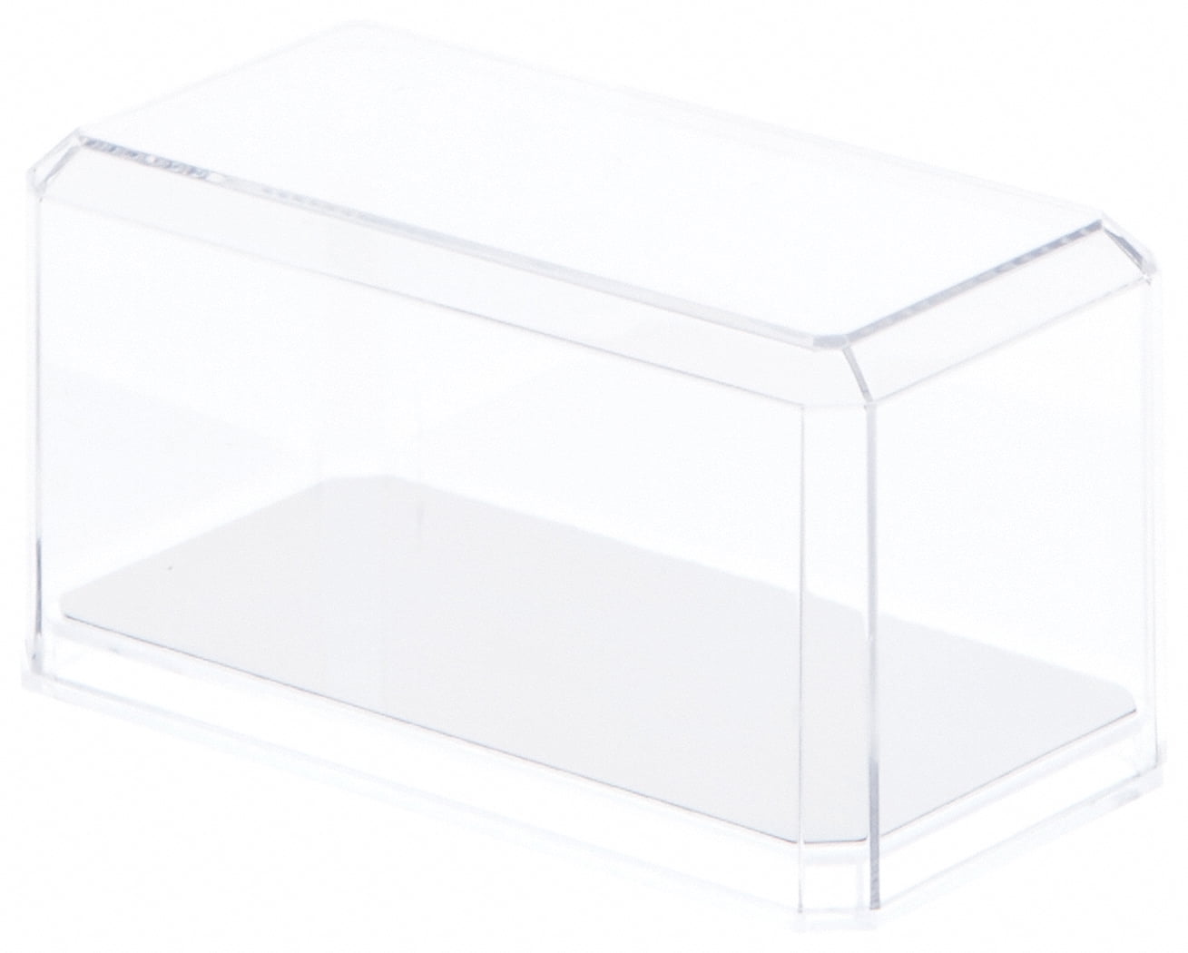 9 x 4.375 x 4.125 12 Clear Acrylic Display Cases For 1:24 Scale Cars 