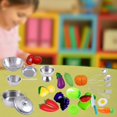 thumbnail image 4 of Juguetes de cocina para cocinar Los Juguetes de Cocina Fingen Utensilios de Cocina Utensilios Sartén , 25pcs Magideal Juguetes de cocina para cocinar, 4 of 7