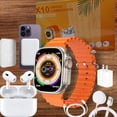 thumbnail image 1 of SMARTWATCH X10 CON AUDÍFONOS INALÁMBRICOS, CARGADOR INALAMBRICO, 1 of 3