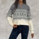 thumbnail image 1 of Chaqueta y abrigo informal de manga larga sin capucha para mujer, cárdigan con botones bordados a la moda de invierno, chaqueta de suéter de manga larga, abrigo para mujer, 1 of 6