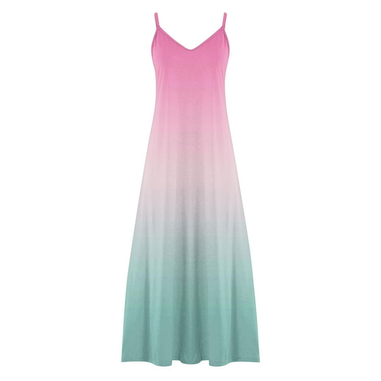 pink and green slip dress Green Slip Maxi Dress – Pink Petal Boutique