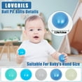 thumbnail image 3 of 2.2 Inch Ball Pit Balls (200/500/1000 Pcs) - Non-Toxic Phthalate Free BPA Free, Soft Plastic Play Balls for Toddlers Kids 1-3, Baby Playpen, Indoor Games, Pool, Pets, 3 of 7