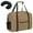 Beige, variant on 18" Personal Item Underseat Duffel Bag W Pillow for Spirit, Frontier, Aa, South West Sun Country Airlines (Black)