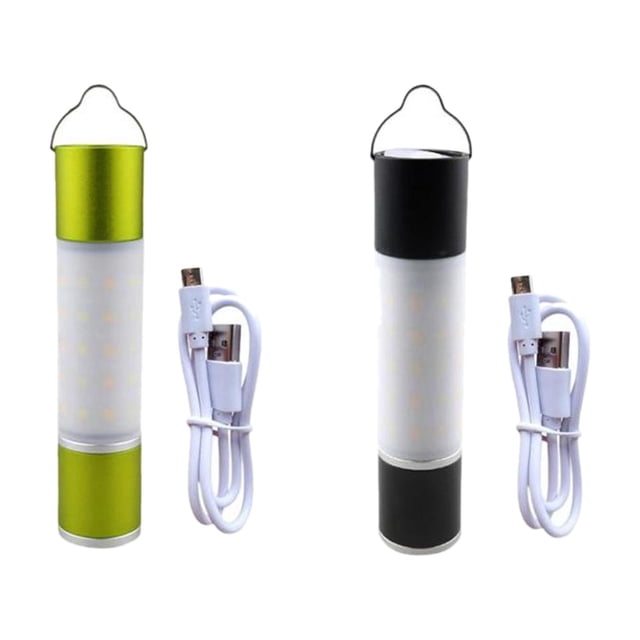 2 Uds Mini Linterna USB Recargable Para Camping Senderismo Sharpla Antorchas de mano