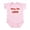 Petal Pink, variant on - Obey The Lamb Infant Bodysuit - Baby Light Bodysuit, Size Newborn - 24 Months