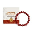 thumbnail image 2 of Opehuo Bracelet Perlé Bracelet en Cristal, Bracelet Perles Rouges Gourde Blanche, Bracelet Pixi Invitation à la Fortune, Bracelet de Prière, Bracelet Améthyste, Cadeau pour Petit Ami Ami Ami Famille(L), 2 of 9