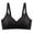 Black B, variant on Bras for Women No Underwire, Pepper Bras for Women Small Breast, Solid Color Wire Free Breathable Comfortable Gathering Summer Thin Gray S