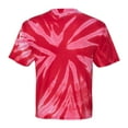 thumbnail image 3 of Dyenomite Tie Dye Performance T-Shirt in Red M | 600TT, 3 of 3