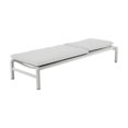 thumbnail image 2 of Pemberly Row Coussin de Chaise Longue en Tissu de Style Moderne, Fini Blanc, 2 of 3