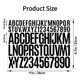 thumbnail image 4 of Jiepuxiter Stickers de vinilo con letras y números, 780 piezas, impermeables, 4 of 8