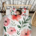 thumbnail image 3 of Pioneer Flower Pattern Duvet Cover and Pillowcase Set for Single Bedding, Bedroom Accessories for Kids Teens, 3 of 5