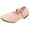 Pink, variant on TAGOLD Womens Dance Shoes,Women's Heeled Dance Shoes Adult Indoor Rubber Outsole Plus Size Fall And Winter Style Comfortable Lace-Up Dance Shoes
