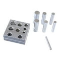 thumbnail image 6 of NEXAVKPR Professional Metal Hole Puncher with Adjustable Positions Jewelers Disc Cutter Punch Set Metal Circles Round Mold, 6 of 13