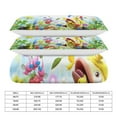 thumbnail image 2 of Pikmin 3 Piece Comforter Bedding 1 Set Super Soft Quilt Cover with 2 Pillowcases Funny Merch Movie Fans Gifts for Girls Boys Kids Adults 90"×90", 2 of 7