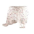 thumbnail image 1 of Feltree Lace-Trimmed Rectangular Tablecloth, Stain-Resistant Polyester Cover for Banquet Tables up to 70.8", 1 of 7