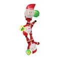 thumbnail image 1 of Inflables navideños de escalada de Papá , accesorios para fotos, 8 pies, novedosos, creativos, decoración navideña para exteriores e interiores., 1 of 8