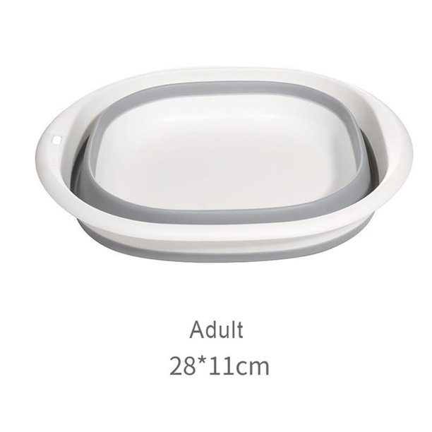 Lavabos plegables de plástico, lavabos portátiles, bañera plegable para lavandería, lavabo para baño de bebé para adultos, accesorios de cocina para baño, lavabo Dengxun unisex
