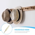 thumbnail image 2 of OULII 2Pcs Brass Kitchen Hook Durable Door Mounted Hanger for Homeowners, 2 of 8