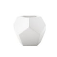 thumbnail image 1 of Urban Trends Collection 11094 Ceramic Hexagon Pot in Geometric Body, Matte White - Large, 1 of 1