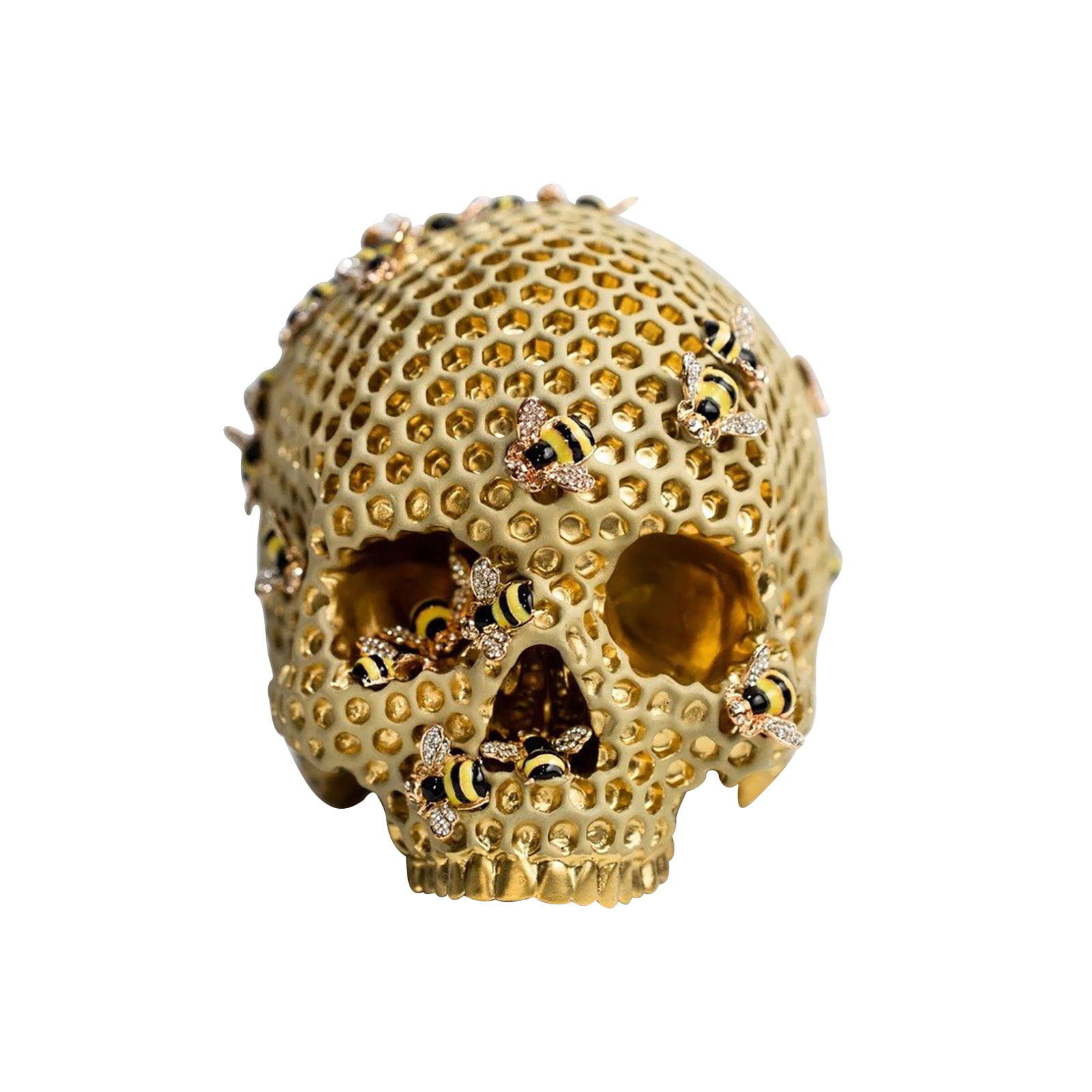 Small Skull Ornament Unusual Resin Gifts For Men Women New Decorative Home Decor 