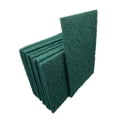thumbnail image 1 of Almohadilla para manos Scrub Pad VSM de 6 x 9 cm, color verde, fina, no tejida, paquete de 10, 1 of 7