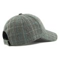 thumbnail image 3 of Jiibva Plaid Baseball Cap for Women Men Adjustable Golf Dad Hat Unstructured Trucker Ball Caps Summer Vintage Plaid Hats Warm Peaked Cap for Outdoor, 3 of 7