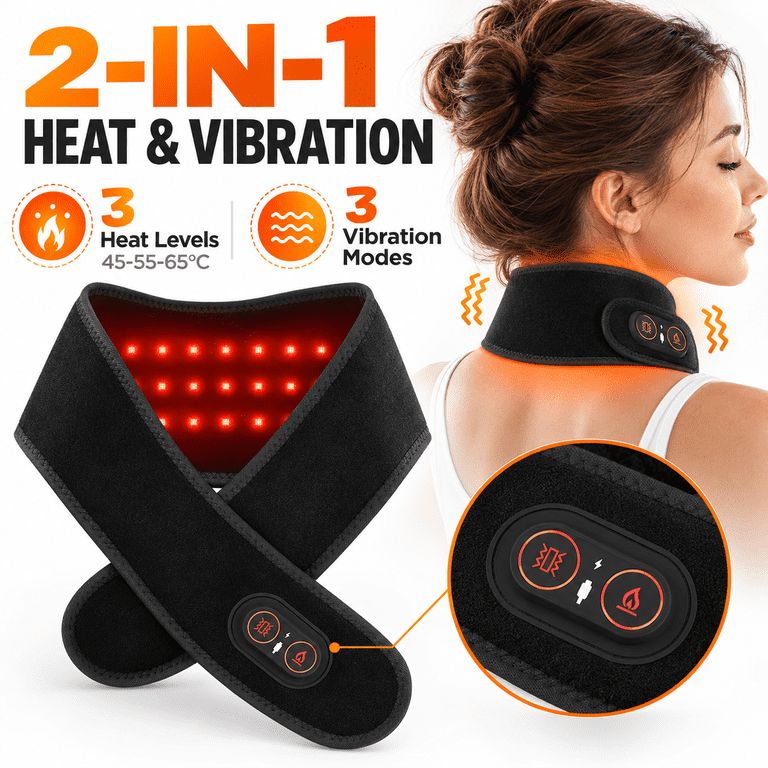 Revive Pro For Neck,Revive Care Neck,3 Adjustable Vibration Massage ...