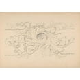 thumbnail image 3 of Robert William Hume 18x14 Black Modern Framed Museum Art Print Titled - Designs for Borders and Corners, Acanthus (1830-1904), 3 of 5
