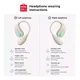 thumbnail image 3 of Miniso X33 Auriculares Inalámbrico Bluetooth 5.4 Juego/músic, 3 of 6