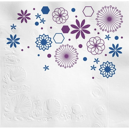 Vanity Fair Everyday Design Paper Napkin, Print, 150 count