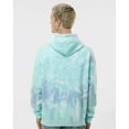 thumbnail image 3 of Colortone Tie Dye Pullover Hoodie for Women and Men, Slushy, X-Large, 3 of 5