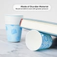 thumbnail image 5 of [1800Pack] 3 oz Paper Cups, Small Mouthwash Cups, Disposable Bathroom Cups, Paper Cups for Party, Picnic, BBQ, Travel, and Event, Assorted designs, 5 of 6