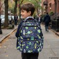 thumbnail image 5 of CHAQLIN Space Rocket Planets Pattern Large Capacity School Bags with Waterproof Padded Big Kids Backpack, Lightweight 17 Inch College Students Backpacks for Travel Primary School, 5 of 9