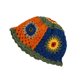 thumbnail image 4 of Sombreros de pescador tejidos con flores para mujer, gorros de crochet hechos a mano, gorro de punto cloche, 4 of 4