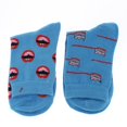 thumbnail image 4 of Mujer Hombre Novedad Tubo Calcetines coloridos Calcetines de tripución Causal Calcetines suaves a media pierna Azul Sunnimix Novedad calcetines, 4 of 8