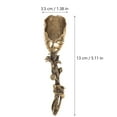 thumbnail image 2 of Golden Copper Mini Tea Spatula Lotus Spoon Scoop for Tea Accessories Ideal for Home and Kitchen, 2 of 8