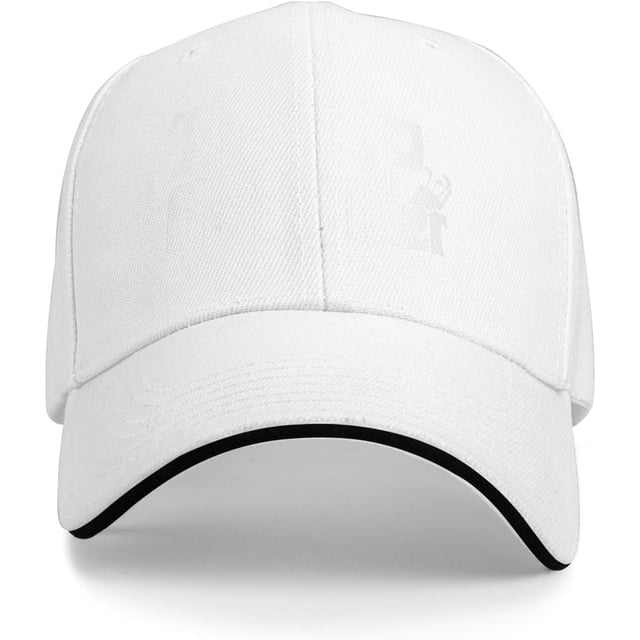The Golf Father Unisex Vintage Washed Baseball Cap Adjustable Dad Hat Black