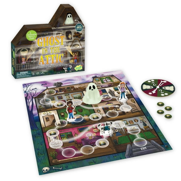 Juego de mesa Peaceable Kingdom Ghost in The Attic Kids 5+ Years