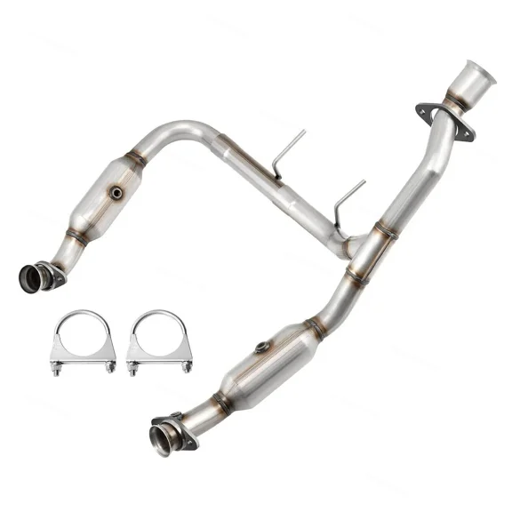 BoardRoad EPA Approved Catalytic Converter Both Sides For Ford F-150 3.5L 2011-2014 Y Pipe