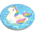 thumbnail image 3 of PopSockets Grip with Swappable Top for Cell Phones, PopGrip Floaticorn, 3 of 7