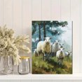 thumbnail image 2 of Sheep Flock Landscape Canvas Print, Decor for Living Room, Bedroom, Kitchen, Dining Room, Office, Hallway, Farmhouse, 2 of 8