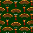 thumbnail image 3 of Turkey Ties Mens Thanksgiving Holiday Necktie by Three Rooker, 3 of 4