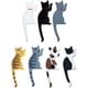 thumbnail image 1 of Imán de nevera con forma de gato 3D de 7 piezas, imán para nevera, para el hogar, la escuela y el aula, 1 of 5