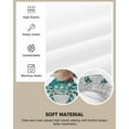 thumbnail image 2 of Christmas Coastal Chair Seat Covers for Dining Room Stretch Chair Seat Covers Set of 2, Ocean Crab Starfish Conch Wooden Grain Chair Seat Protector Cushion Slipcovers for Kitchen Restaurant Office, 2 of 6