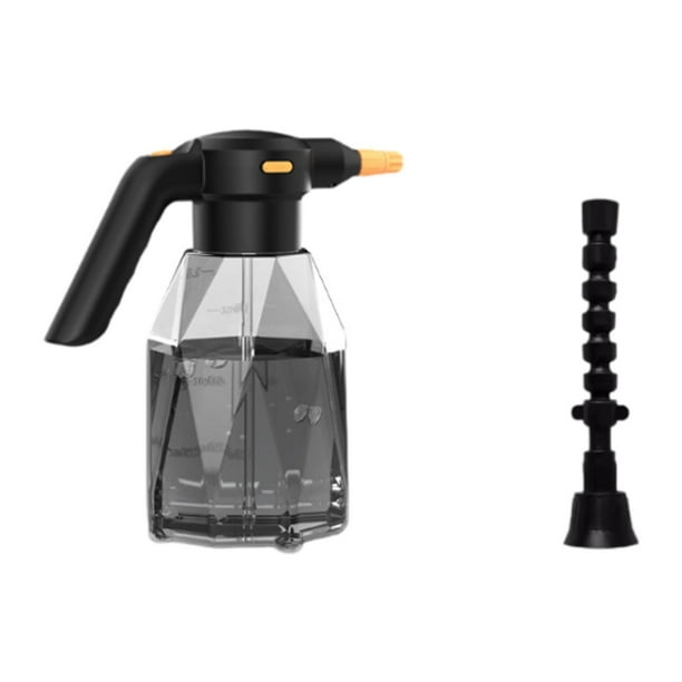 Regadera eléctrica Colamx 2L Rociador de espuma portátil Negro