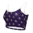 thumbnail image 2 of Women's Concepts Sport Purple Minnesota Vikings Gauge Lounge Bralette, 2 of 3