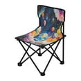 thumbnail image 2 of BZSMCE Camping Chairs Modern Celestial Dance Pattern Folding chair, 2 of 8